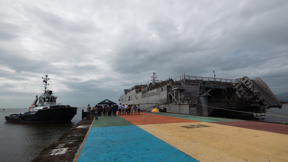 USNS Burlington departs Costa Rica after nine-day visit for Continuing Promise 2024