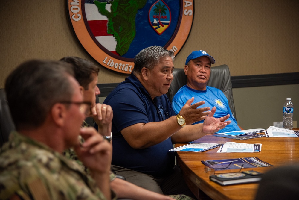 Missile Defense Agency, Military Leaders Brief Government and Community Leaders in Advance of Guam Flight Test