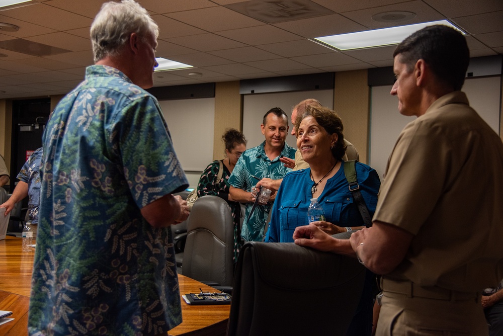 Missile Defense Agency, Military Leaders Brief Government and Community Leaders in Advance of Guam Flight Test