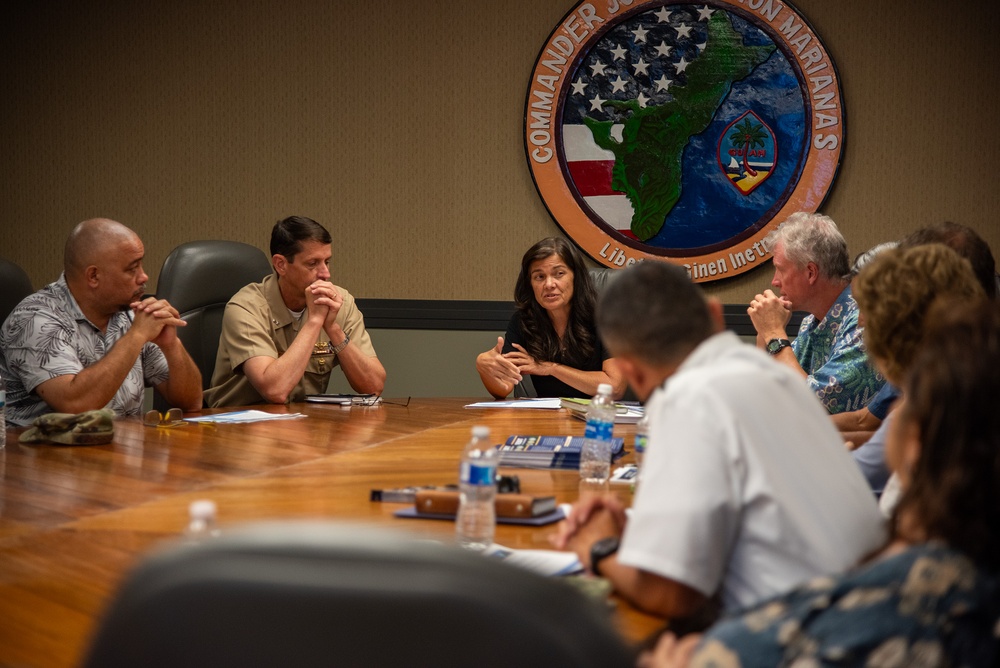 Missile Defense Agency, Military Leaders Brief Government and Community Leaders in Advance of Guam Flight Test