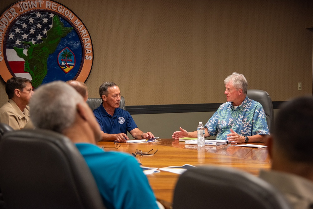 Missile Defense Agency, Military Leaders Brief Government and Community Leaders in Advance of Guam Flight Test