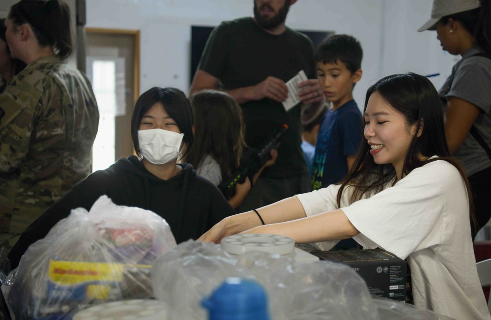 Kadena Airmen supply hope in July