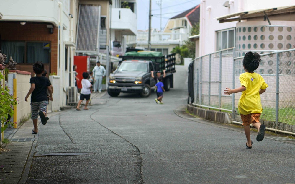Kadena Airmen supply hope in July