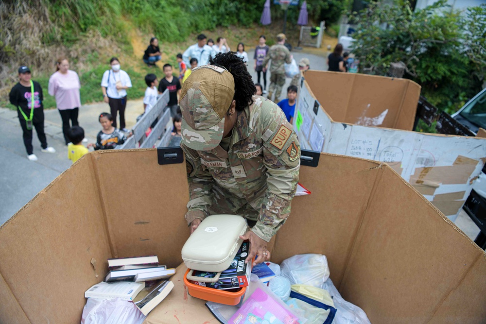 Kadena Airmen supply hope in July