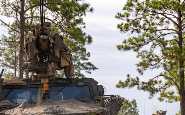 The Soldiers of Task Force Guardian load up to take objective 'SALT' while at JRTC 24-09