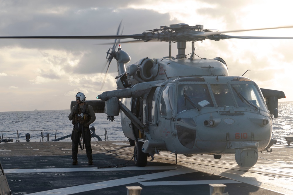 CSG-1 Rear Adm. Wosje Visits Japan Maritime Self-Defense Force DDG-180 JS Hagura