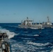 HMNZS Aotearoa Refuels USS William P. Lawrence at sea