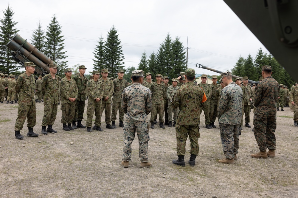 Orient Shield 24 | 3/12 Marines Participate in a Static Display