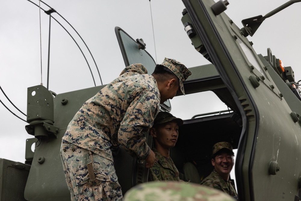 Orient Shield 24 | 3/12 Marines Participate in a Static Display