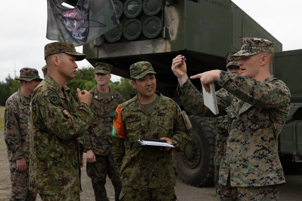 Orient Shield 24 | 3/12 Marines Participate in a Static Display