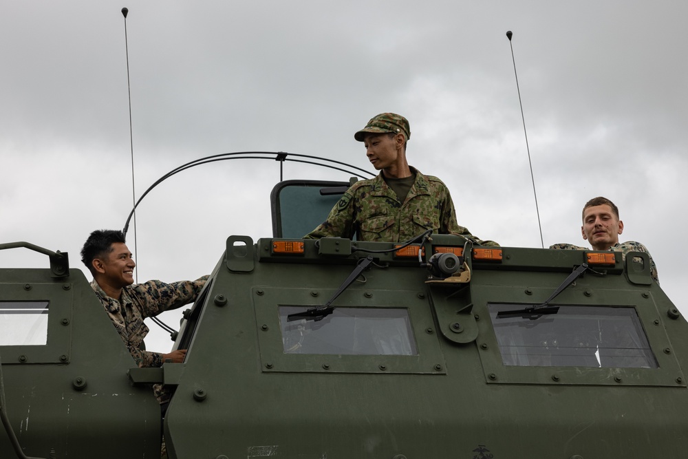 Orient Shield 24 | 3/12 Marines Participate in a Static Display