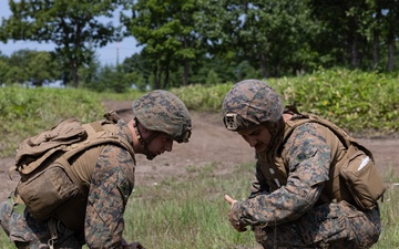Orient Shield 24 | U.S. Marines with 3/12 and Members of the JGSDF Execute a Medical Evacuation Drill