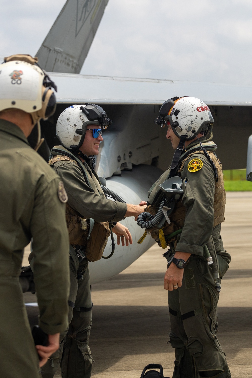 One last Flight | Marine Corps Major Kyle Johnson a pilot with VMFA (AW)-224 flys his final F/A-18 flight at Suwon AB South Korea