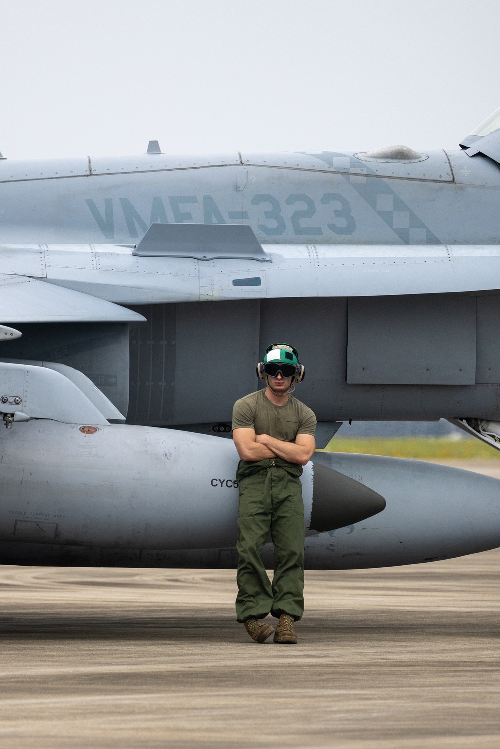 One last Flight | Marine Corps Major Kyle Johnson a pilot with VMFA (AW)-224 flys his final F/A-18 flight at Suwon AB South Korea