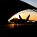 Sunsets on USAF F-22A Raptor during Exercise Pitch Black 2024