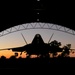 Sunsets on USAF F-22A Raptor during Exercise Pitch Black 2024