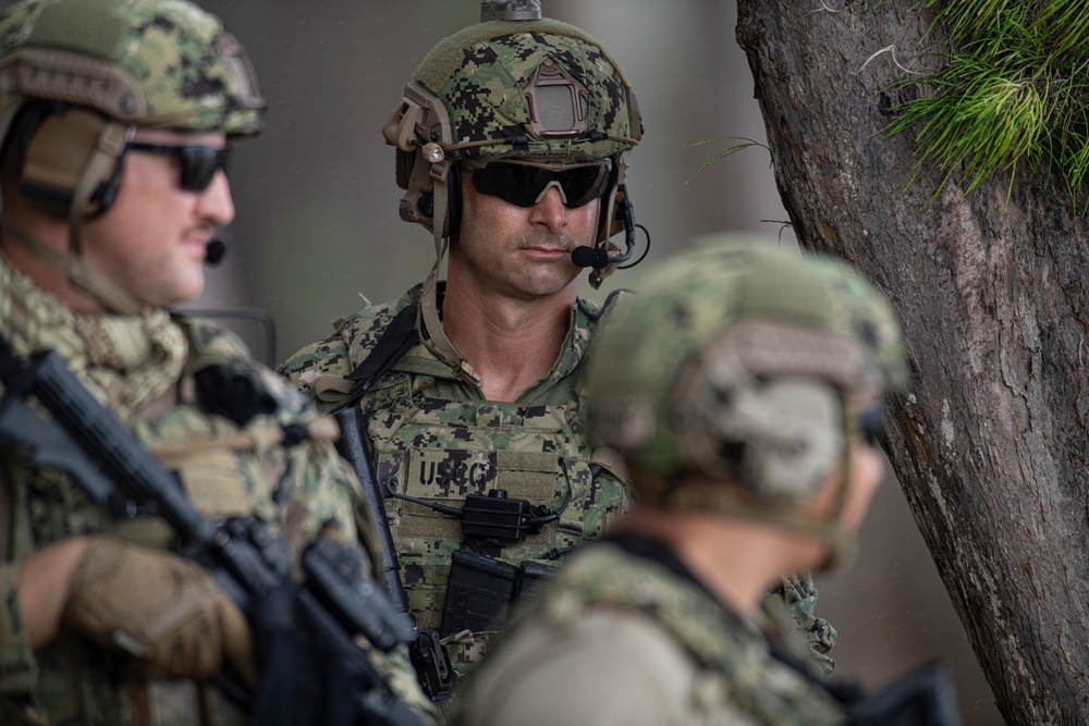 U.S. Coast Guard Port Security Performs as OPFOR during RIMPAC 2024