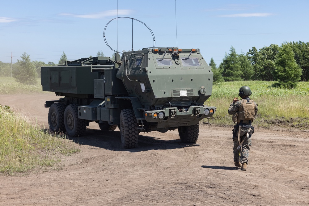 Orient Shield 24 | 3/12 Marines Execute Joint HIMARS Live-Fire Alongside 1st Multi-Domain Task Force