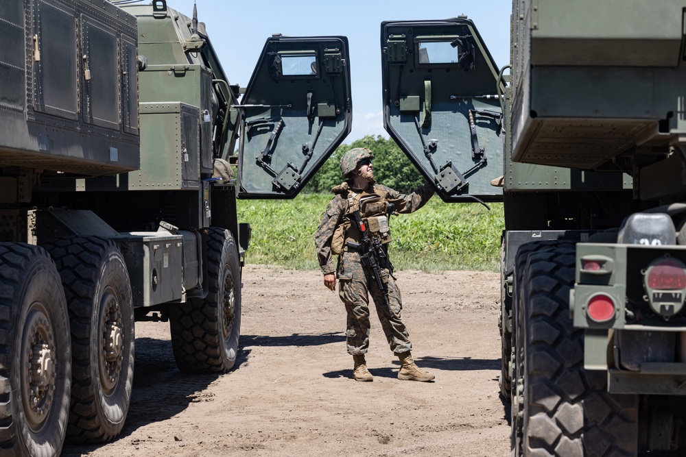 Orient Shield 24 | 3/12 Marines Execute Joint HIMARS Live-Fire Alongside 1st Multi-Domain Task Force