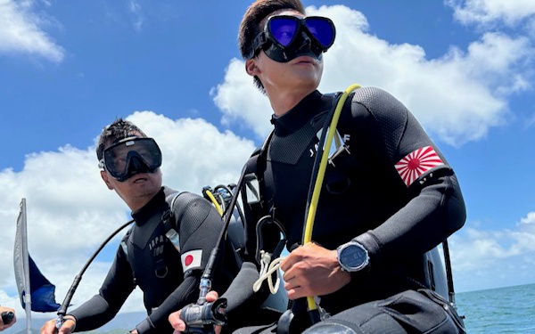 Japan Maritime Self-Defense Force EOD training during RIMPAC 2024