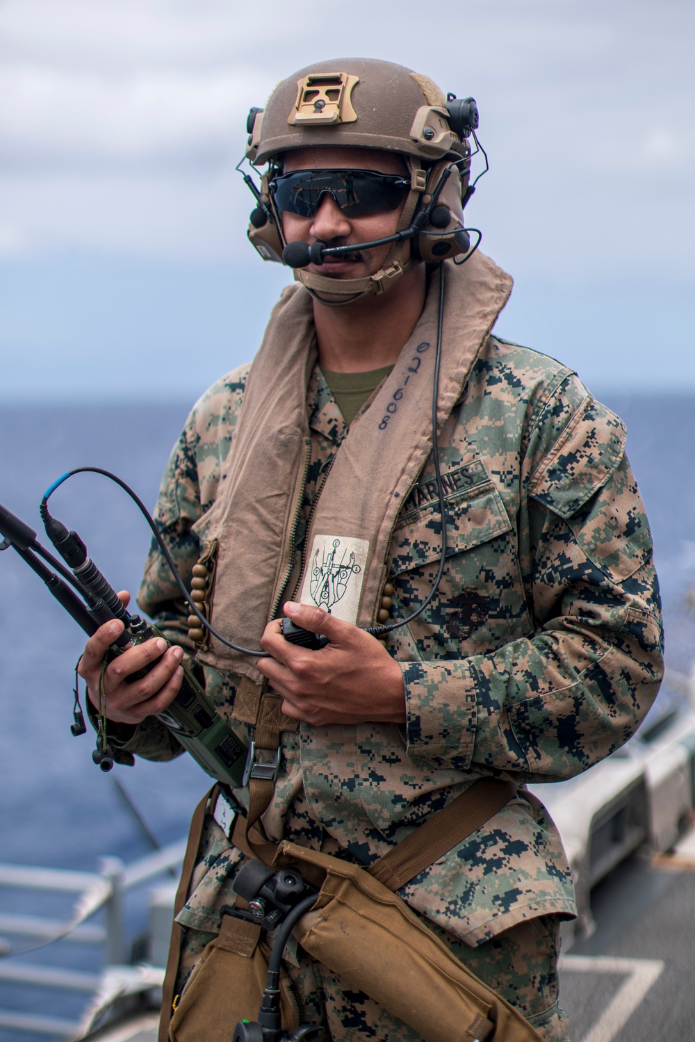 VMM-165 (Rein.) Tests TACAN Aboard USS Boxer