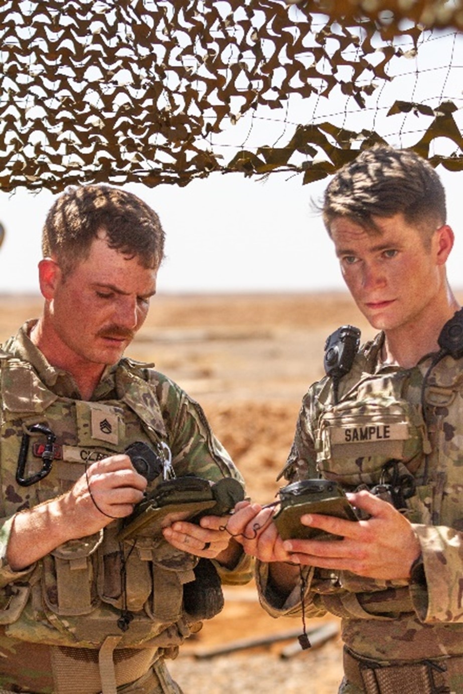 Task Force Sentinel conducts mortar live fire