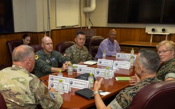 U.S. Forces Japan Commander meets with Okinawa senior leaders