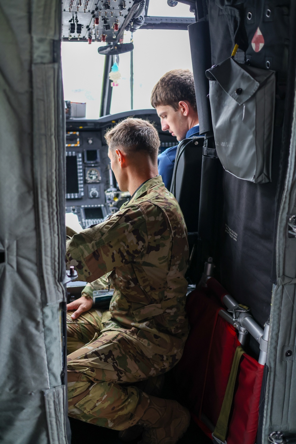 12th Combat Aviation Brigade Soldiers Showcase Aircraft at the Farnborough International Airshow