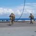 31st Marine Expeditionary Unit (MEU) Fast-Rope Aboard USS America (LHA 6)