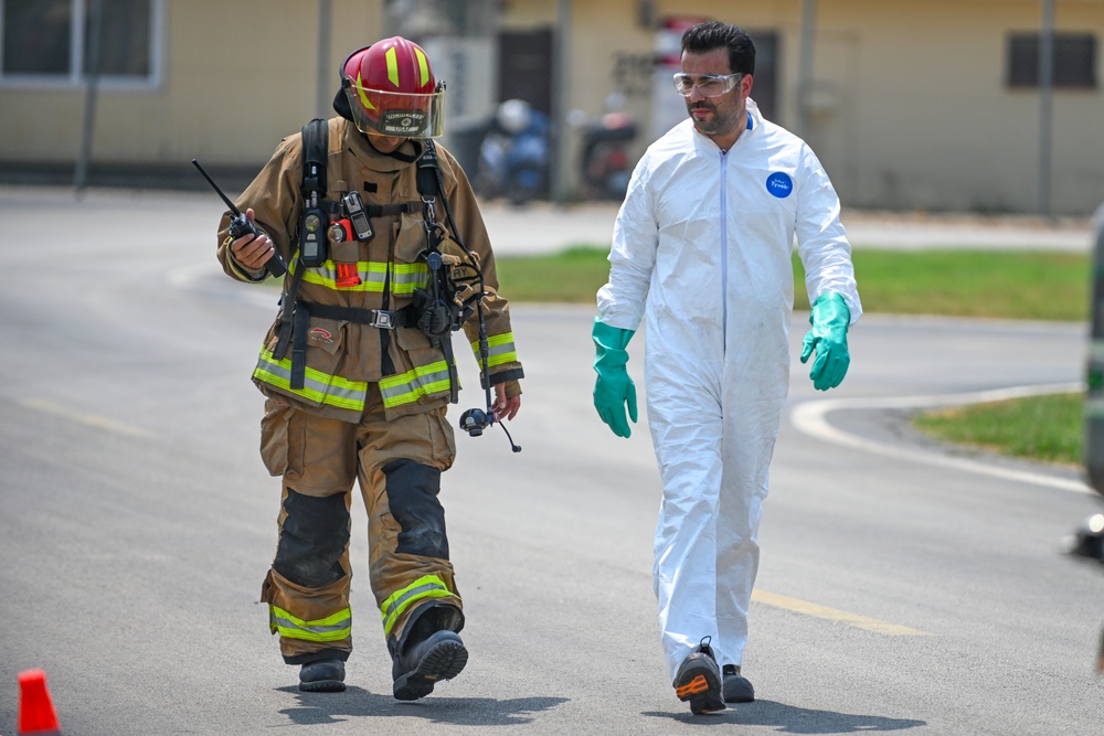 39th ABW conducts jet fuel spill training