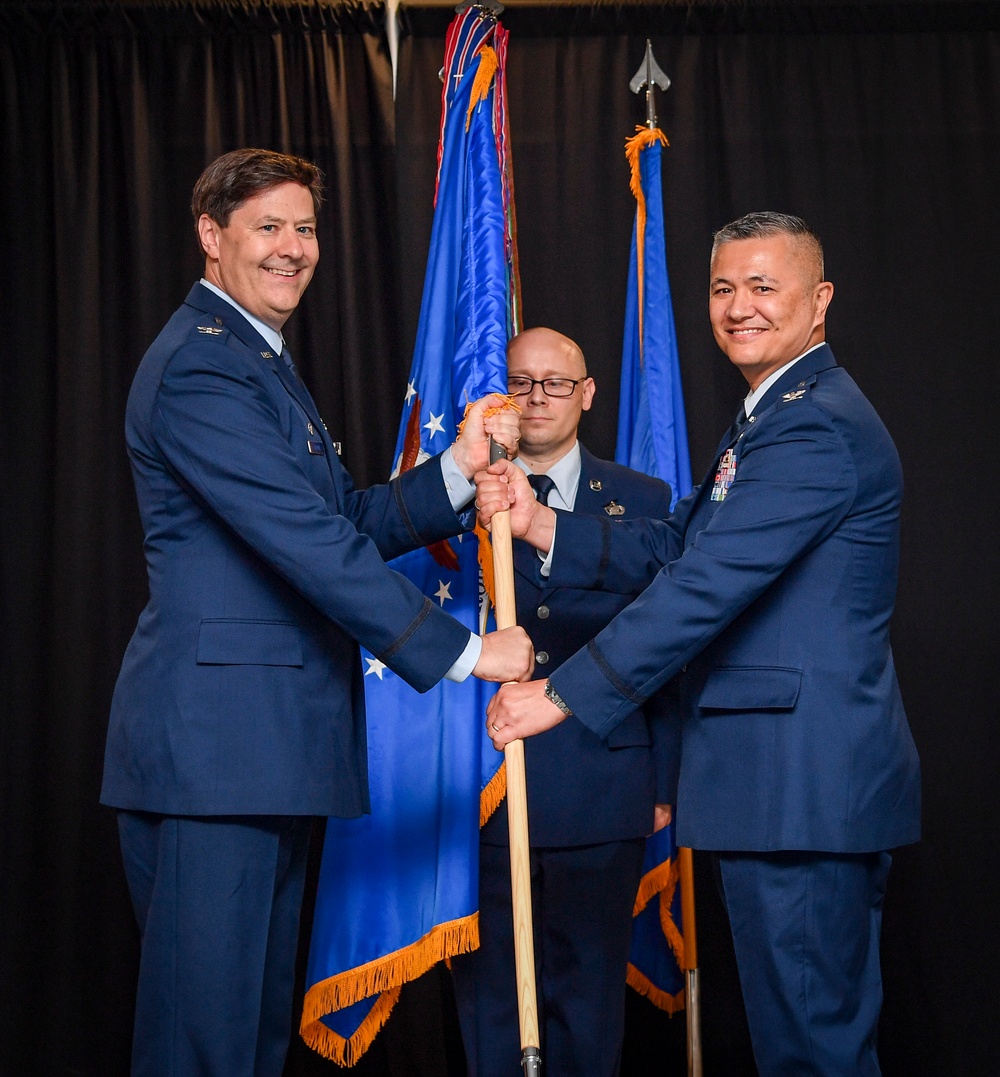 363d ISR Group Change of Command