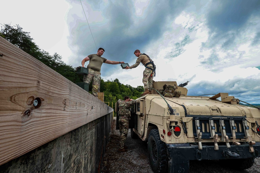 KY NG IN BAT DAGIR Humvee gunnery crew training