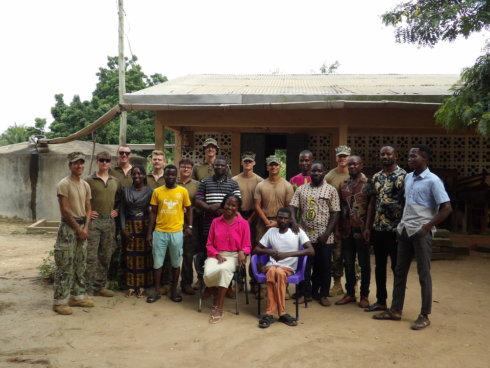 NMCB 11 and 8th Engineer Support Battalion in Ghana