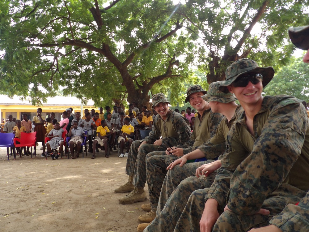 NMCB 11 and 8th Engineer Support Battalion in Ghana