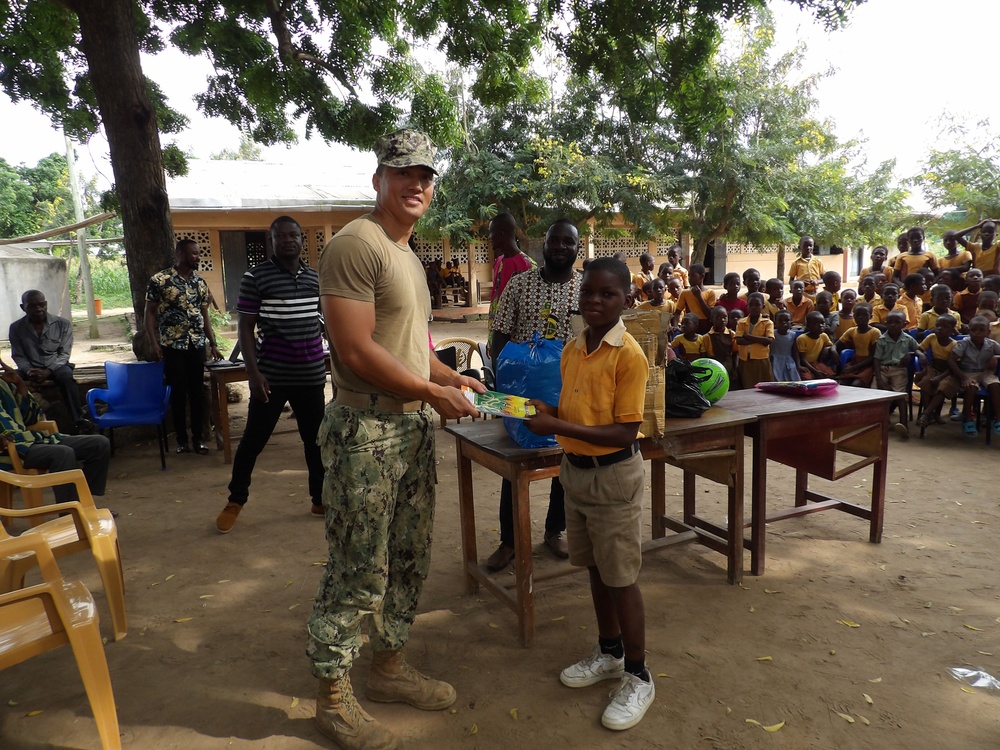 NMCB 11 and 8th Engineer Support Battalion in Ghana