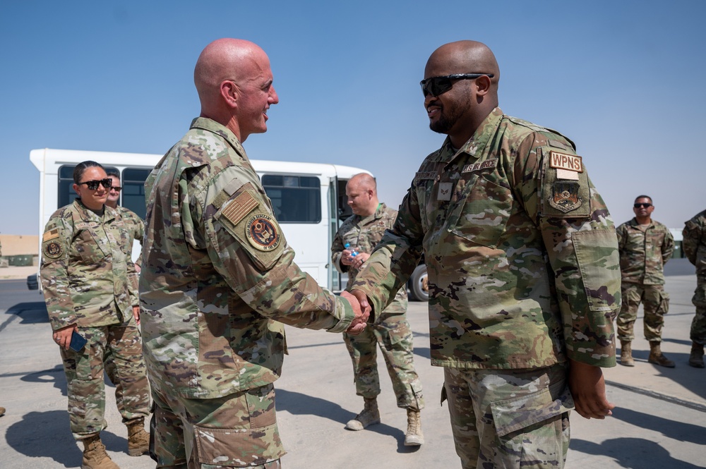 DVIDS - Images - CMSAF visits deployed Airmen at CENTCOM bases [Image 6 ...