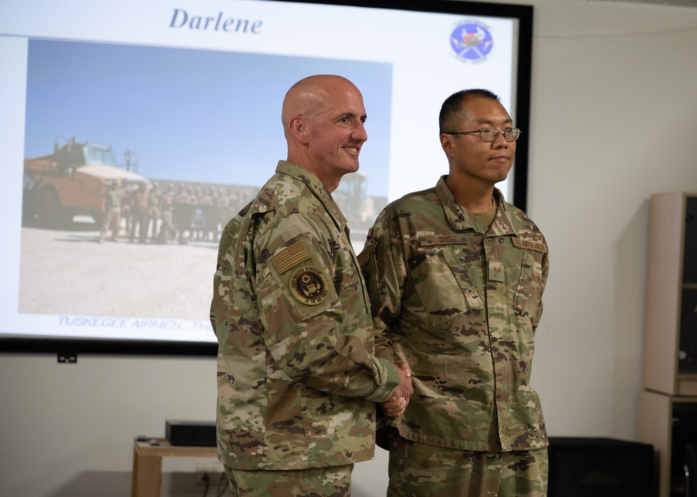 CMSAF visits deployed Airmen at CENTCOM bases