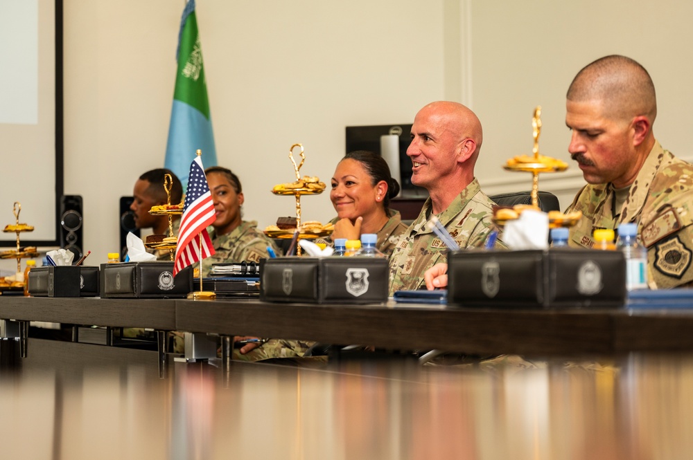 CMSAF makes first visit to deployed Airmen of the 378th AEW