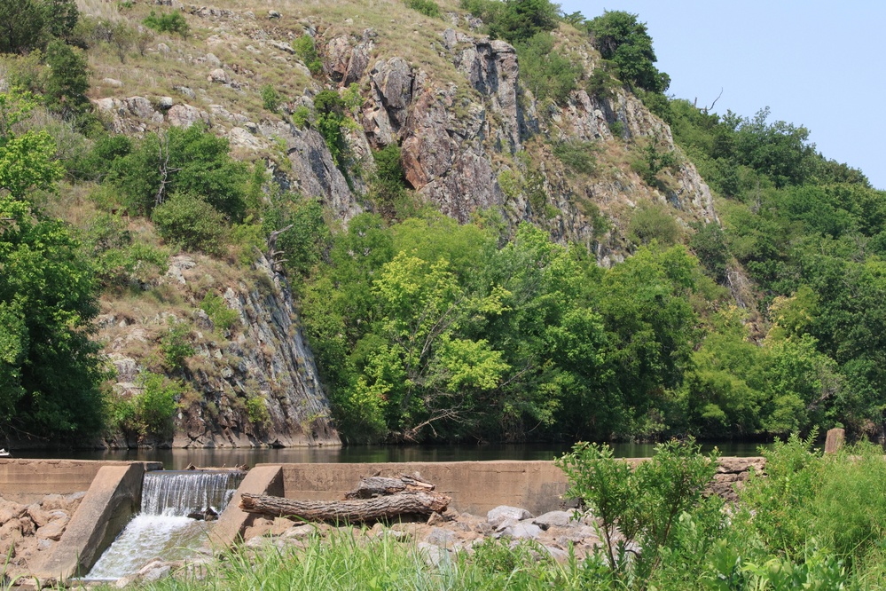 Medicine Creek spillway