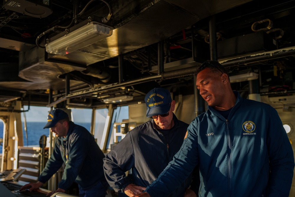 USCGC Midgett, partners conduct tactical exercises during RIMPAC 2024
