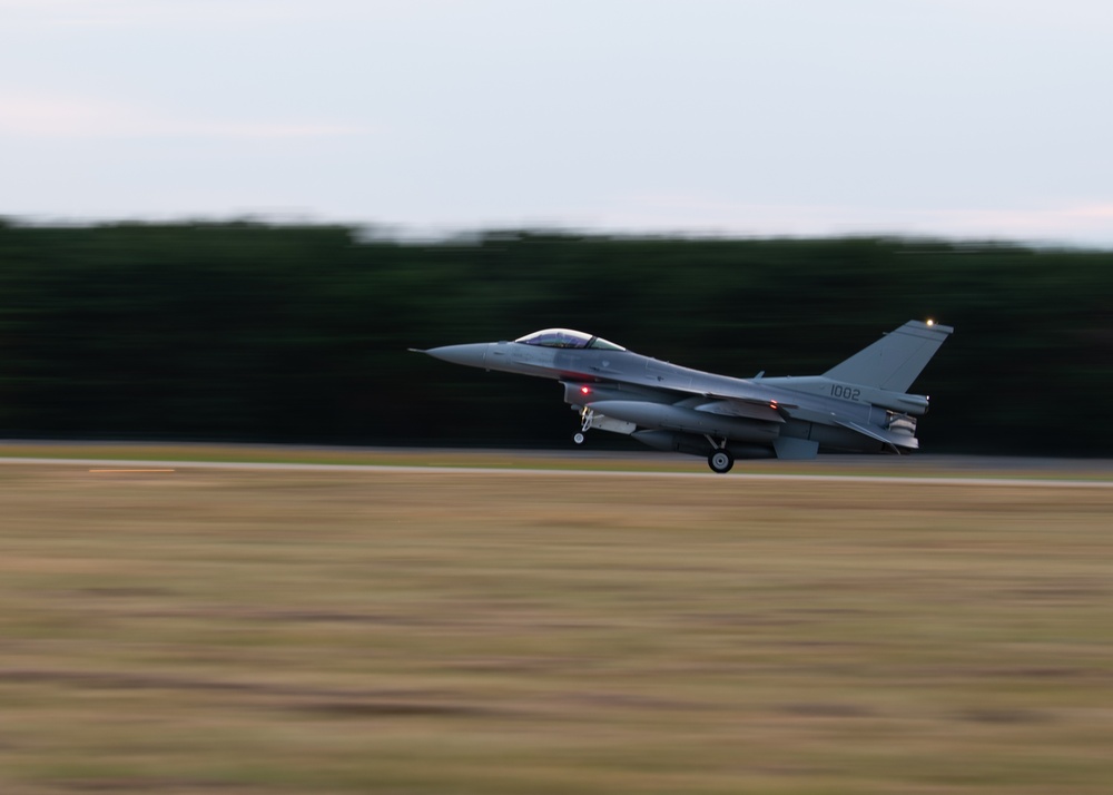 122nd Fighter Wing pilot delivers Slovakia's first F-16s