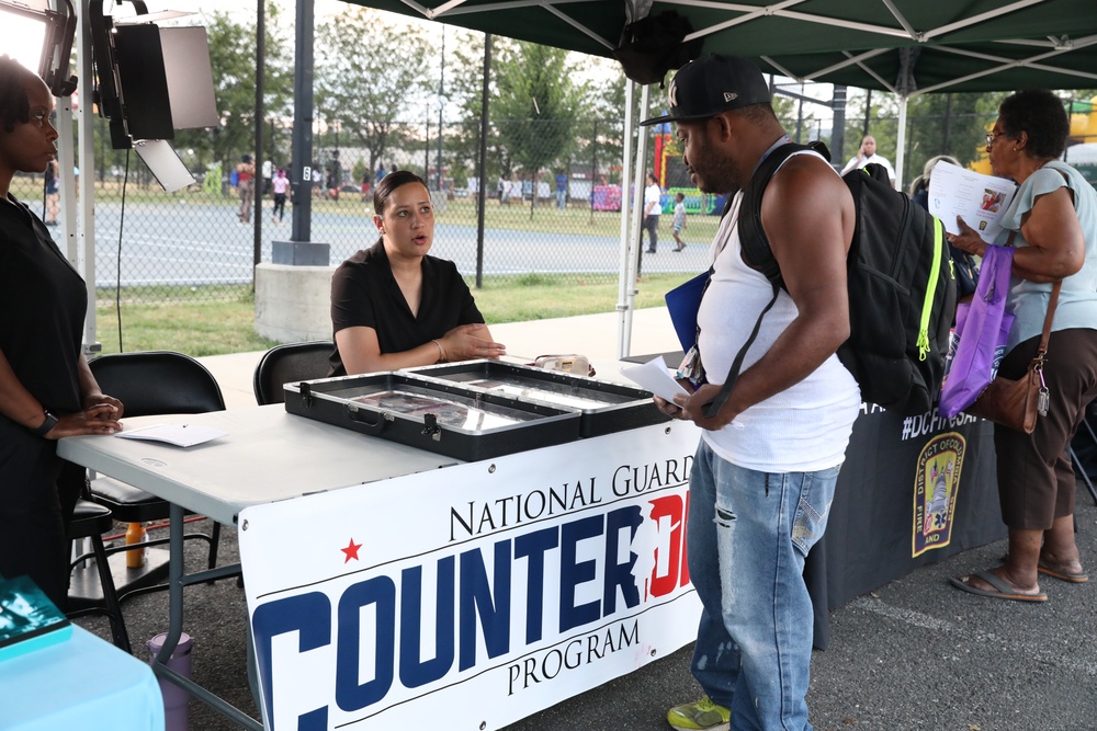 D.C. National Guard Counterdrug Program supports MPD’s ‘Beat the Streets/Late Night Hype’ initiative