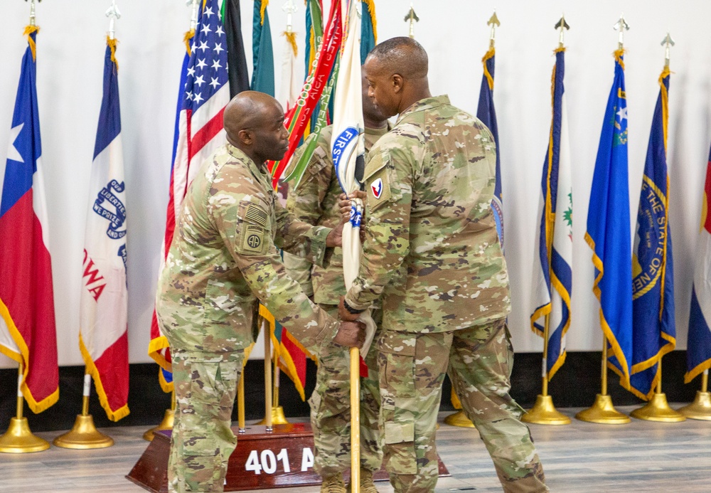 401st AFSB Assumption of Responsibility