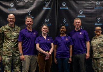 It Takes a Village: Space Force Guardian astronaut meets with launch-supporting service members