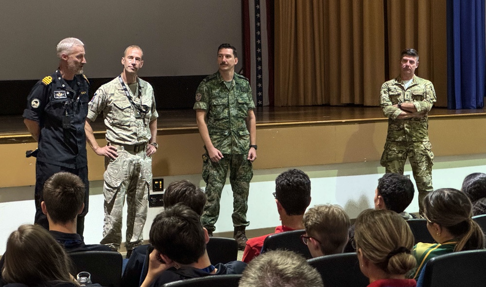 Civil Air Patrol International Air Cadet Exchange program tour MacDill Air Force Base