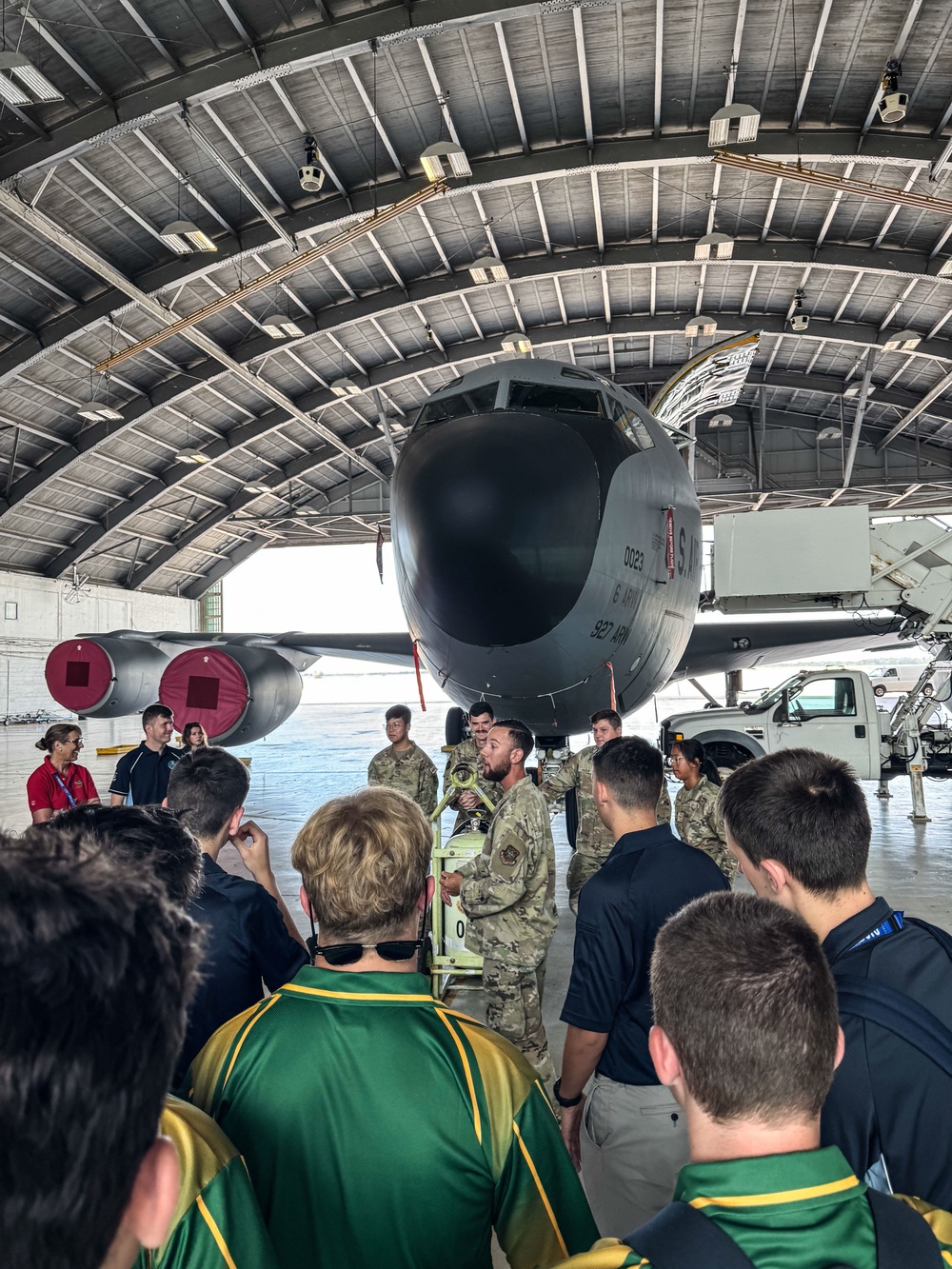 Civil Air Patrol International Air Cadet Exchange program tour MacDill Air Force Base