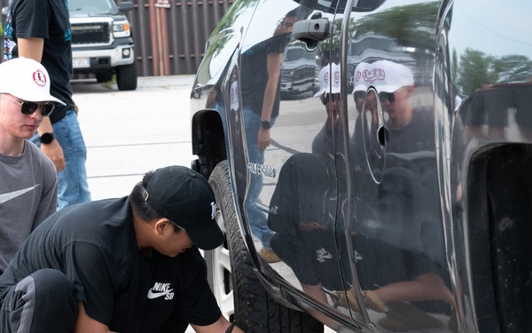 Tire Change at LRS Rodeo
