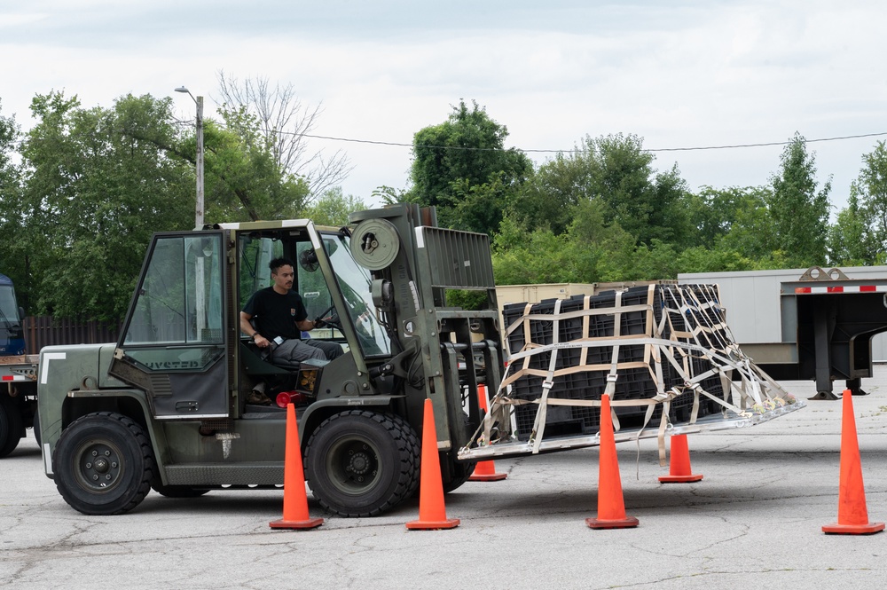 Driving a Forklift at the LRS Rodeo