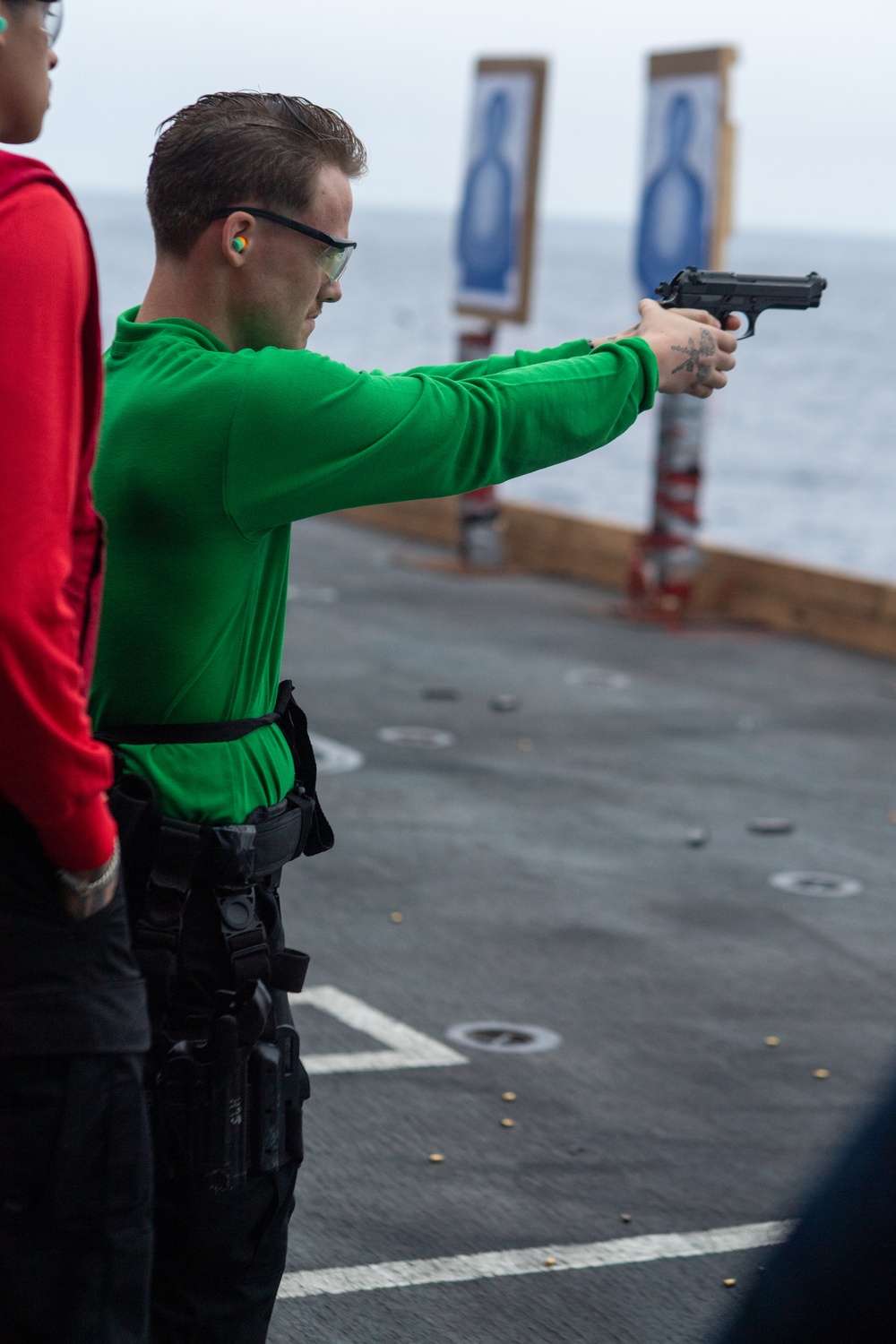 Nimitz Sailors Participate In A Live-Fire Exercise
