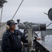 A Nimitz Sailor Stands Watch
